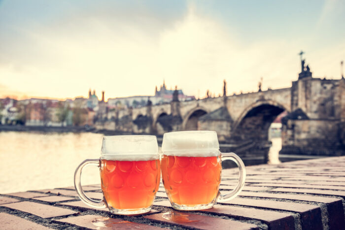 Beer in Prague, Charles Bridge