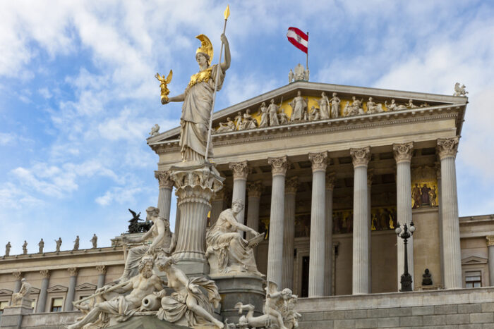 Austrian Parliament in Vienna