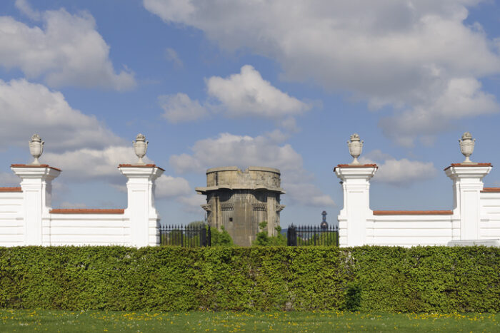 Flak tower in Augarten, Vienna